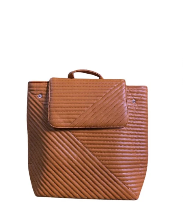 Τσάντα Γυναικεία Πλάτης Backbag Δερματίνη Ταμπά 34x32/36εκ.