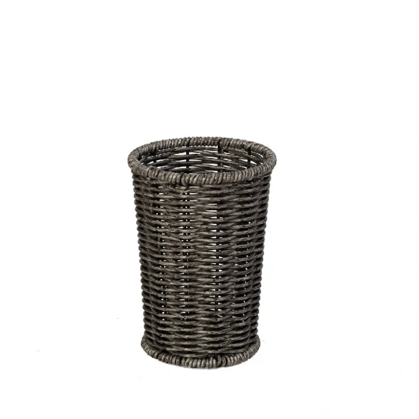 Καλαθάκι Ψάθινο Γκρι ESPIEL 11x11x15εκ. KOD230