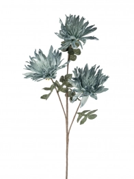 Λουλούδι Τριπλό Μπλε 84εκ. Zen Collection 25.13.51634