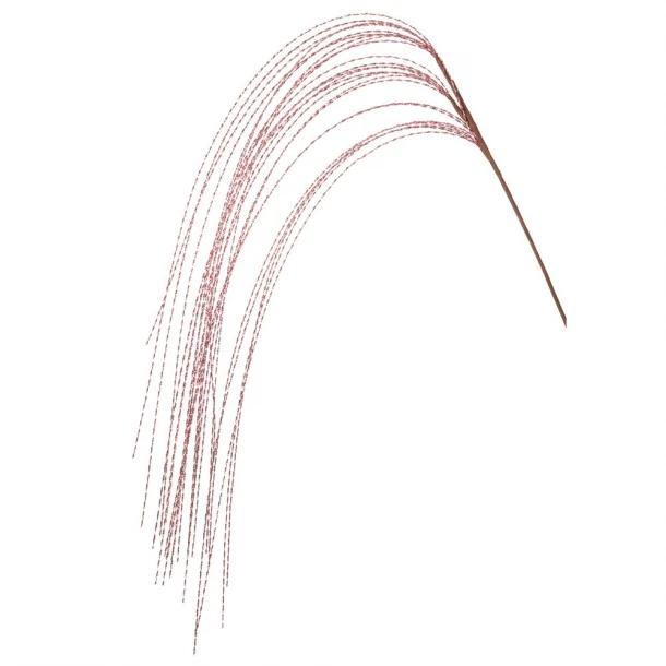 Χριστουγεννιάτικο Κλαδί Κρεμαστό Μεταλλιζέ Ροζ 120εκ. iliadis 90676