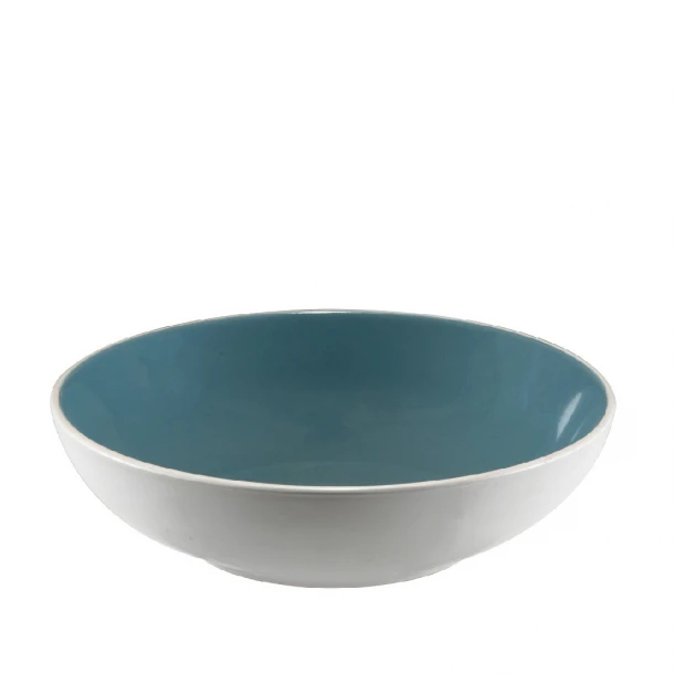 Πιάτο Βαθύ Coup Stoneware Oslo Grey-Blue ESPIEL 21x5,5εκ. ATA167K6