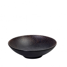 Πιάτο Βαθύ Φαγητού Μελαμίνης Καφέ Sunset Δ20,3x6εκ. ESPIEL TOG106K4