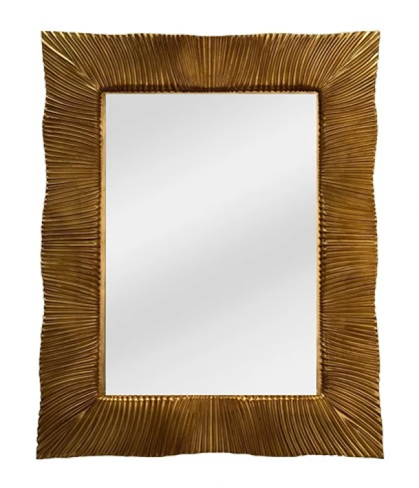 Καθρέπτης Polyester Χρυσός 82x102εκ. Zen Collection 26.13.52895