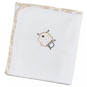 Πάνα Πικέ Βαμβακερή Bebe Κουκουτσάκι 80x80εκ. Sheep Εκρού 30993