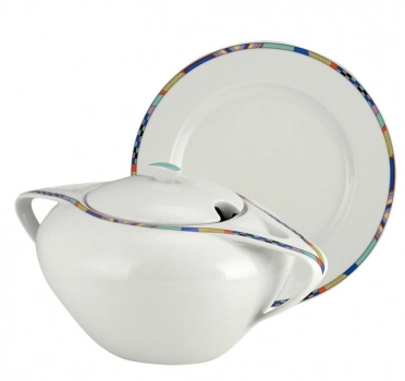 Σερβίτσιο Φαγητού Σετ 72τμχ Πορσελάνης Bianca WM Collection N1640/1421