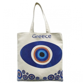Τσάντα Βαμβακερή Μάτι 40x10x40εκ. SUMMER tiempo 42-2949