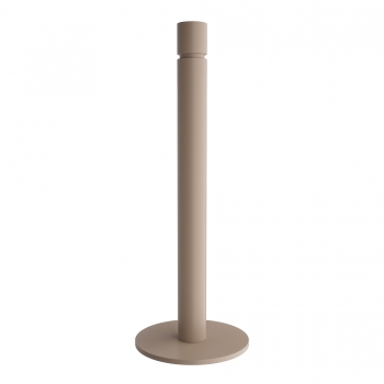 Θήκη Για Ρολό Κουζίνας Ανοξείδωτη Matt Beige Pam & Co Φ12,5x33εκ. 1230-103