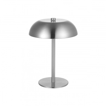 Επιτραπέζιο Φωτιστικό Αφης Luna Inox 15,5x15,5x23εκ. estia 07-41151
