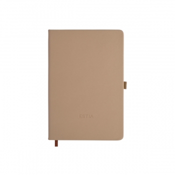 Ατζέντα 2026 Taupe 21,5x14,5x2,5εκ. Estia 00-37505