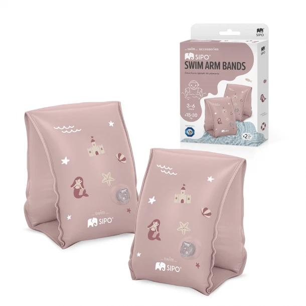 Μπρατσάκια Κολύμβησης Pink 3-6 ετών Sipo SIP-SWM301AF