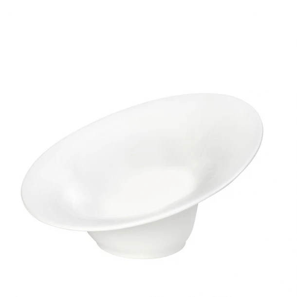 Μπωλάκι Σερβιρίσματος Πορσελάνης Wavy Flow Ιβουάρ Siders ESPIEL 21,5x19,5x11εκ. FUK168K2