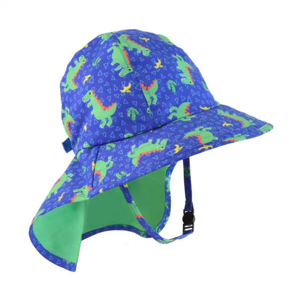 Αντηλιακό Cape Καπέλο 6-24μηνών UPF50 Sunhat Dinosaur Zoocchini ZOO15057
