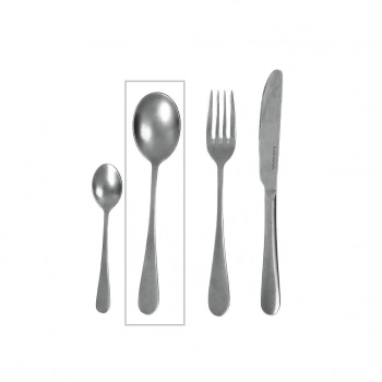 Κουτάλι Φαγητού Ανοξείδωτο 18/0 Benefit Stone ESPIEL 20,5εκ. CUV403K12