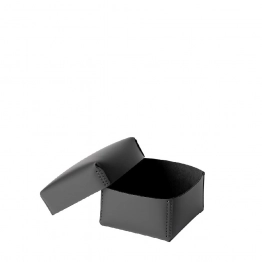 Κουτί Οργάνωσης Δερματίνη Γκρι 13x13x8,5εκ. ESPIEL RAG301