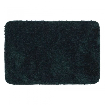 Ταπέτο Μπάνιου Αντιολισθητικό Polyester 60x90εκ. Angora Dark Green Sealskin 800119