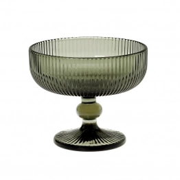 Σετ Μπωλ Παγωτού 6τμχ Γυάλινα Noris Smoke 300ml CRYSPO TRIO 52.504.23