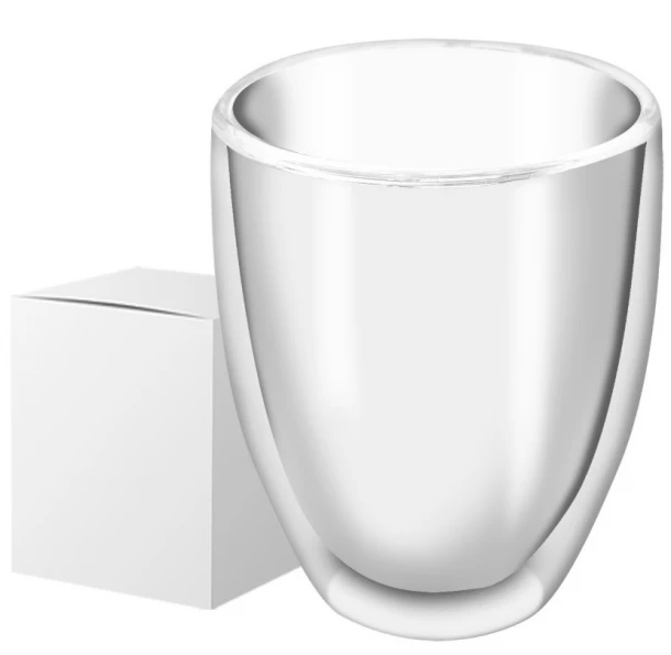 Κούπα Διπλό Γυαλί Borosilicate 8x12εκ.-350ml Homie 80-2160