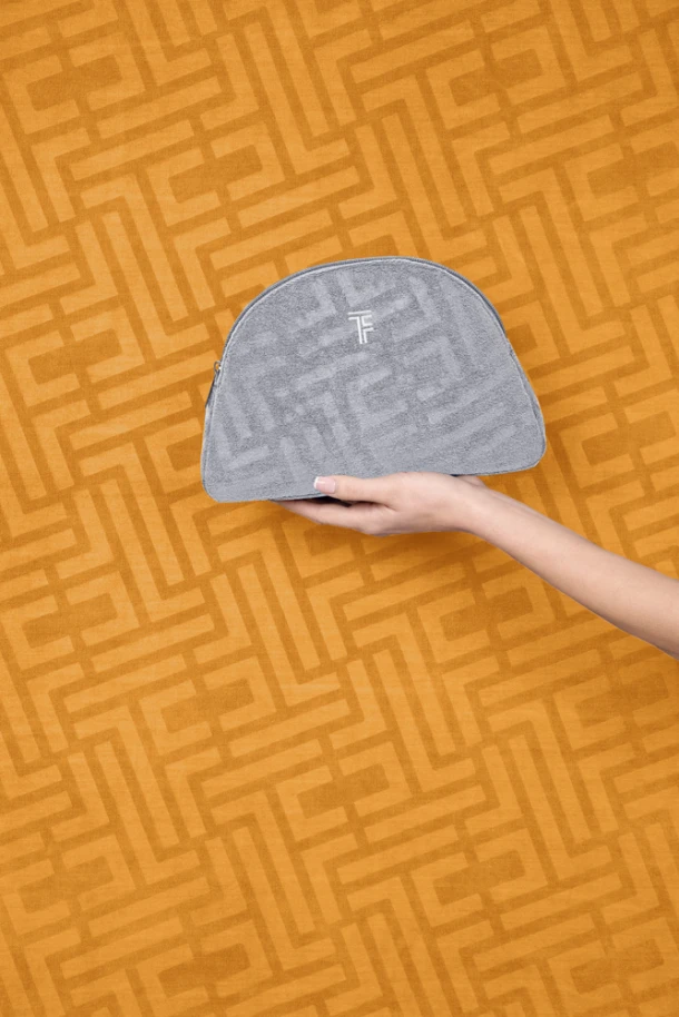 Νεσεσέρ Polyester/Polyamide 26x17εκ. Icon Titanium Feel and Touch