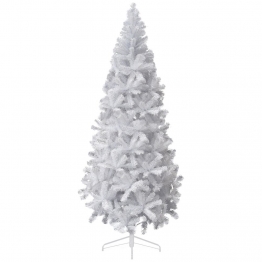 Χριστουγεννιάτικο Δέντρο Slim PVC Λευκό iliadis 180εκ. 20683