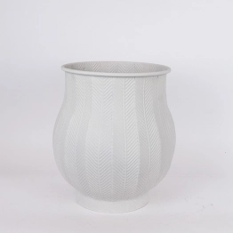 Κασπώ Μεταλλικό Γκρι 40x43x40εκ. ESTHETI 819-00765