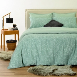Πάπλωμα Polycotton King 240x260εκ. Brooke Aqua Melinen 20006428