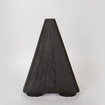 Βάζο Κεραμικό Μαύρο 26x8,5x34,5εκ. ESTHETI 752-20152