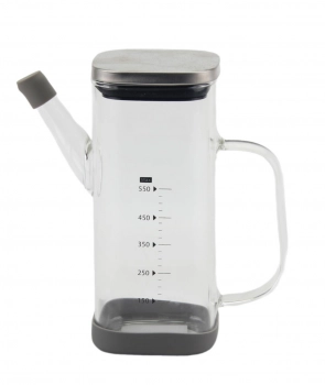 Ροή Λαδιού Γυάλινο Διάφανο 550ml Croton Max Home® ZT23SGPYHTGJDZ1