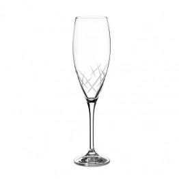 Σετ 6τμχ Ποτήρι Σαμπάνιας Κρυστάλλινο 210ml Lenny 86-4 Capolavoro