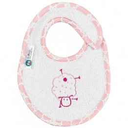 Σαλιάρα Βαμβακερή Μικρή Sheep Ροζ 18191