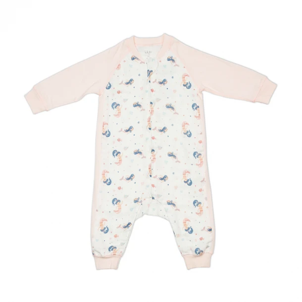 Υπνόσακος Bamboo-Βαμβακερός Με Μανίκια & Ποδαράκια 1Tog 6-18 Μηνών/Small Mermaid Lulujo LJ927
