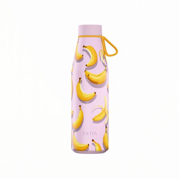 Θερμός-Μπουκάλι Ανοξείδωτο Banana Mood Flow Save The Aegean Estia 500ml 01-42172