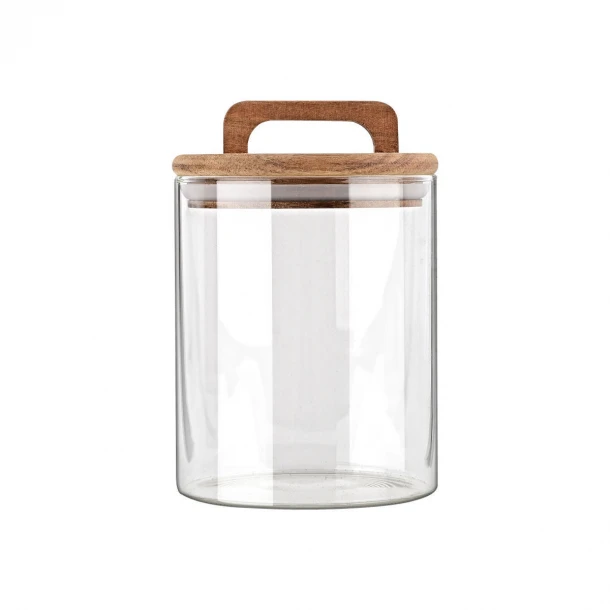 Δοχείο Αποθήκευσης Γυάλινο Allure 650ml-10x10x14,8εκ. Estia 01-17477