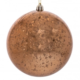 Χριστουγεννιάτικη Μπάλα Πλαστική Αντικέ Χρυσή 12εκ. iliadis 86499