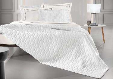 Σετ Κουβερλί Microsatin King Size 250x240εκ. Brick White Guy Laroche
