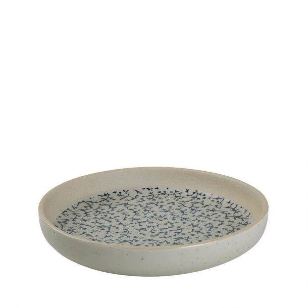 Πιάτο Φαγητού Βαθύ Πορσελάνης Blueberry ESPIEL 24,7x4εκ. Nordic Step VRA305K2