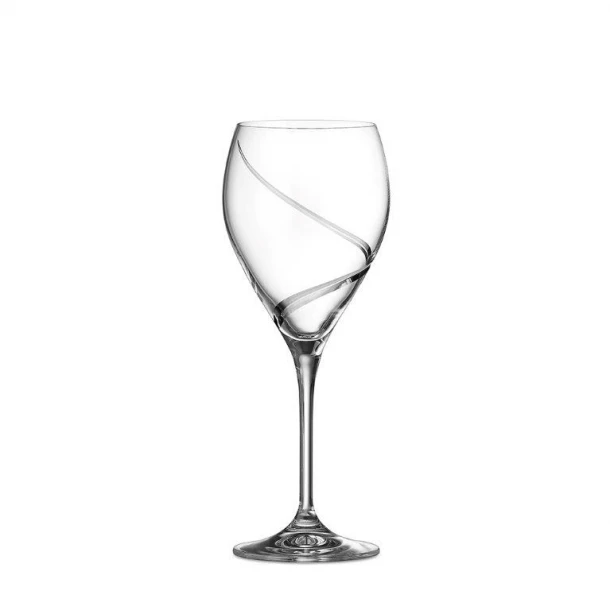 Σετ 6τμχ Ποτήρι Κρασιού Κρυστάλλινο 340ml Lenny 176-2 Capolavoro