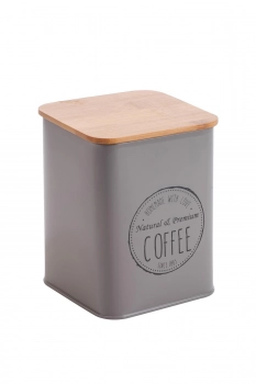 Βάζο Καφέ Μεταλλικό-Bamboo Γκρι 10x10x13,5εκ. Oriana Ferelli CLG500310CGY