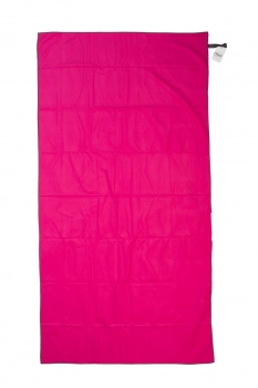 Πετσέτα Γυμναστηρίου Quick Dry Polyester/Polyamide 50x80εκ. Fuchsia-Dark Grey DimCol
