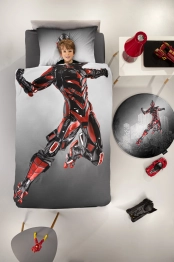 Σετ Παπλωματοθήκη Βαμβακερή Μονή 160x225εκ. Bionic Saint Clair