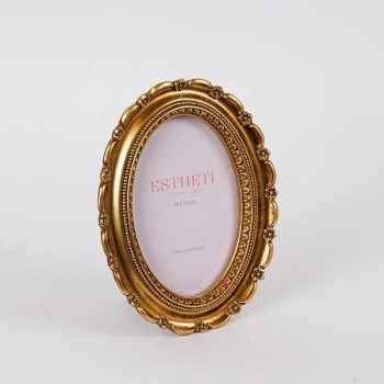 Κορνίζα Polyresin Χρυσή 10x15εκ. ESTHETI 756-12187