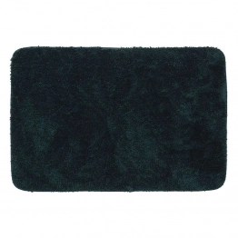 Ταπέτο Μπάνιου Αντιολισθητικό Polyester 60x90εκ. Angora Dark Green Sealskin 800119