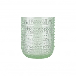 Ποτήρι Γυάλινο Χαμηλό 273ml Dots Green Estia 07-39509