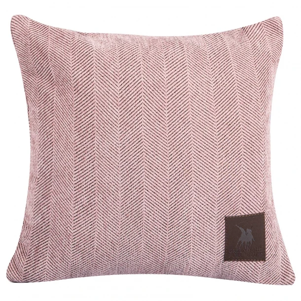 Διακοσμητικό Μαξιλάρι Chenille 42x42εκ. Essential 3948 Pink Greenwich Polo Club