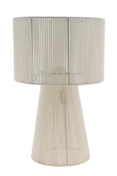 Φωτιστικό Επιτραπέζιο Με Κορδόνι Λευκό 30x49εκ. Zen Collection 24.36.50162