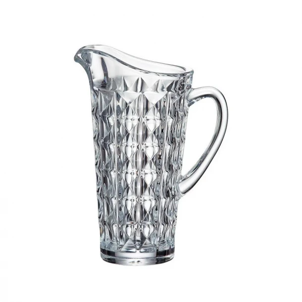 Κανάτα Κρυστάλλινη Διάφανη 1250ml Diamond Crystal Bohemia CTB03102700