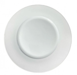 Πιάτο Ρηχό 27εκ. Επαγγελματικού Εξοπλισμού Προσελάνης Extra Strong Λευκό 