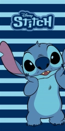 Πετσέτα Θαλάσσης Παιδική Quick Dry Microfiber 70x140εκ. Disney Home Lilo & Stitch 187 Dark Blue Dimcol