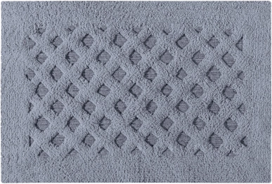 Ταπέτο Μπάνιου Βαμβακερό 40x60εκ. Delhi Titanium Guy Laroche