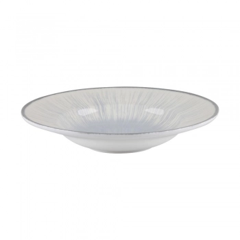 Πιάτο Pasta Πορσελάνης 27εκ. Water Lily Blue Oriana Ferelli PR24336BL23