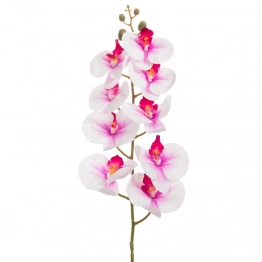 Κλαδί Ορχιδέα Λευκή-Λιλά-Ροζ 90εκ. iliadis 89845